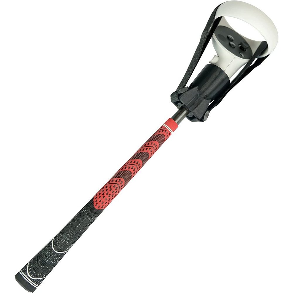 Deadeyevr Drivr - VR Golf Club Handle Accessory - Rift S and Oculus Quest 2 (Red